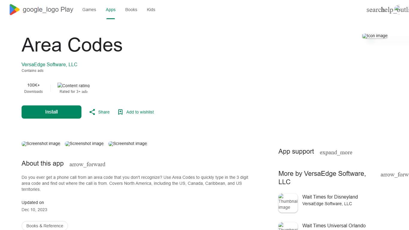 Area Codes - Apps on Google Play